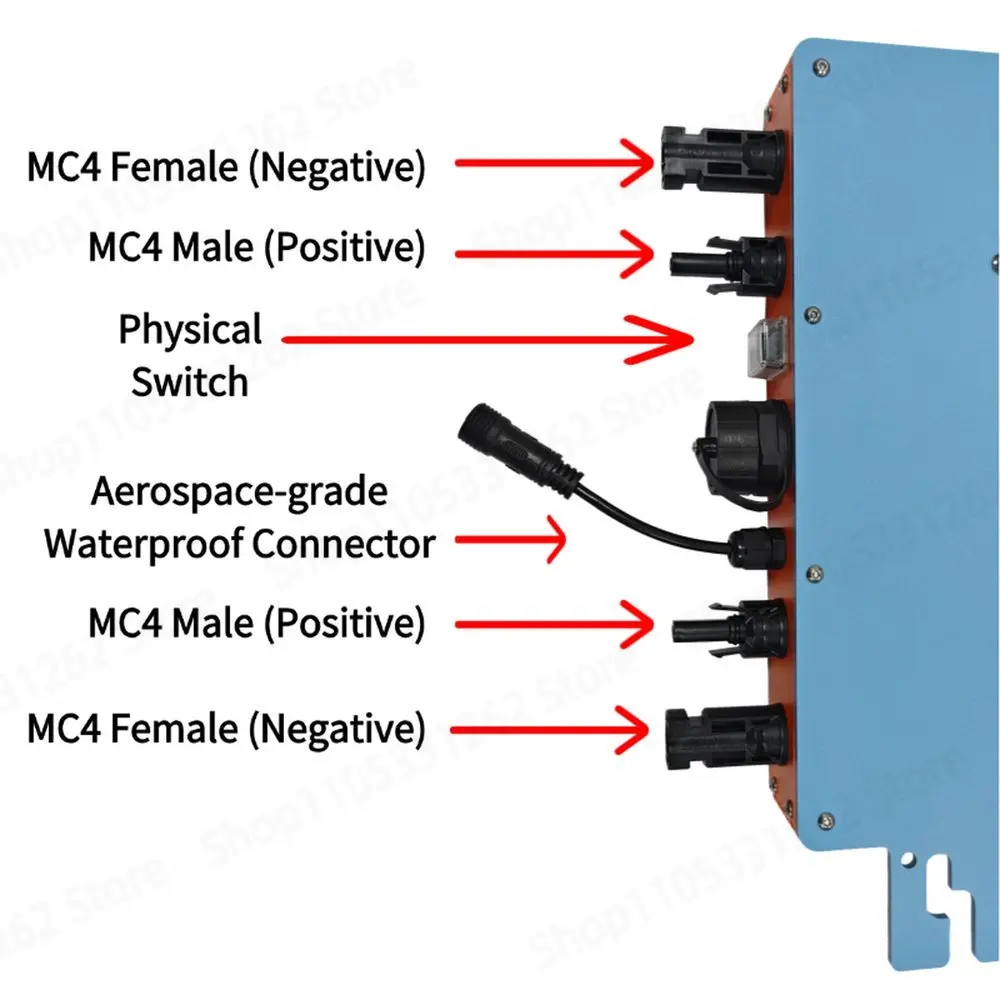 Grid Tie Micro Inverter - Yüksek Güçlü Mikro İnvertör 350W-2800W Şebeke