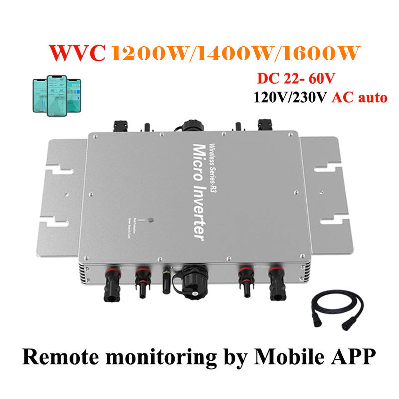 Mikro İnvertör 1200W 1400W 160 - Grid Tie Micro Inverter incelemesi ve fiyatı