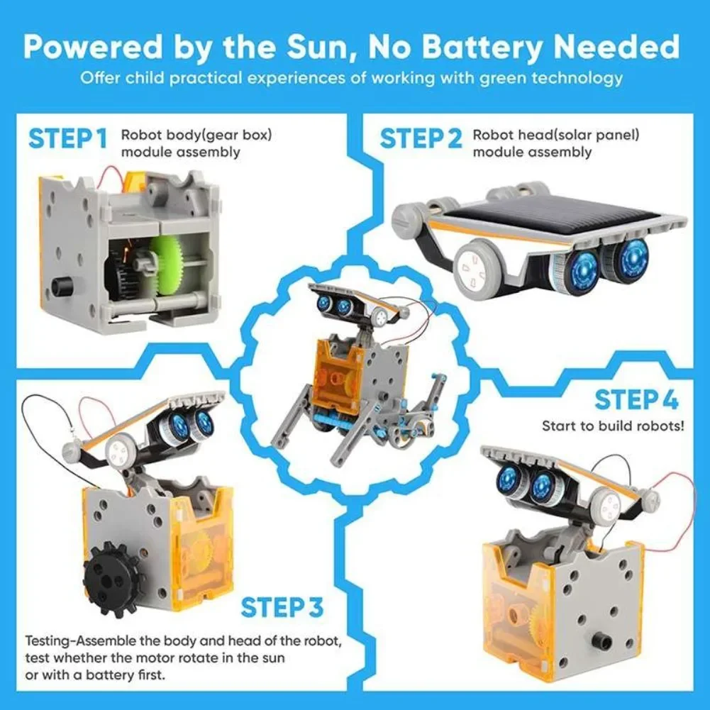 13 in 1 Güneş Enerjili Robot B - Renewable Energy Lego incelemesi ve fiyatı