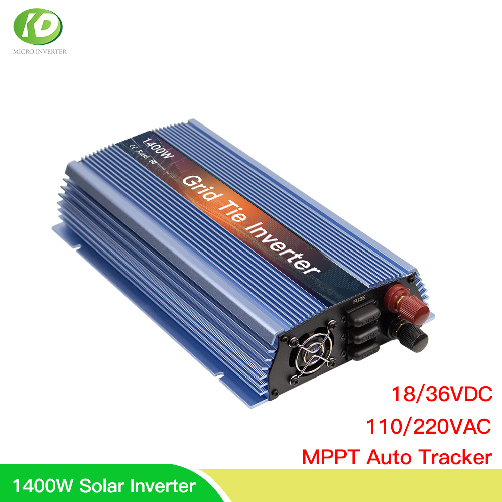 18V 24V 36V 1400W güneş şebeke - Grid Tie Micro Inverter incelemesi ve fiyatı